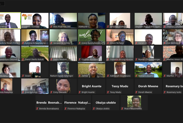 Screenshot of participants of Level 2 course for fellows