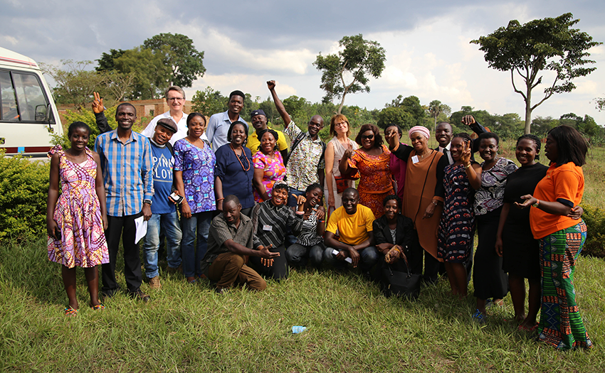 Participants attend a two-week training session